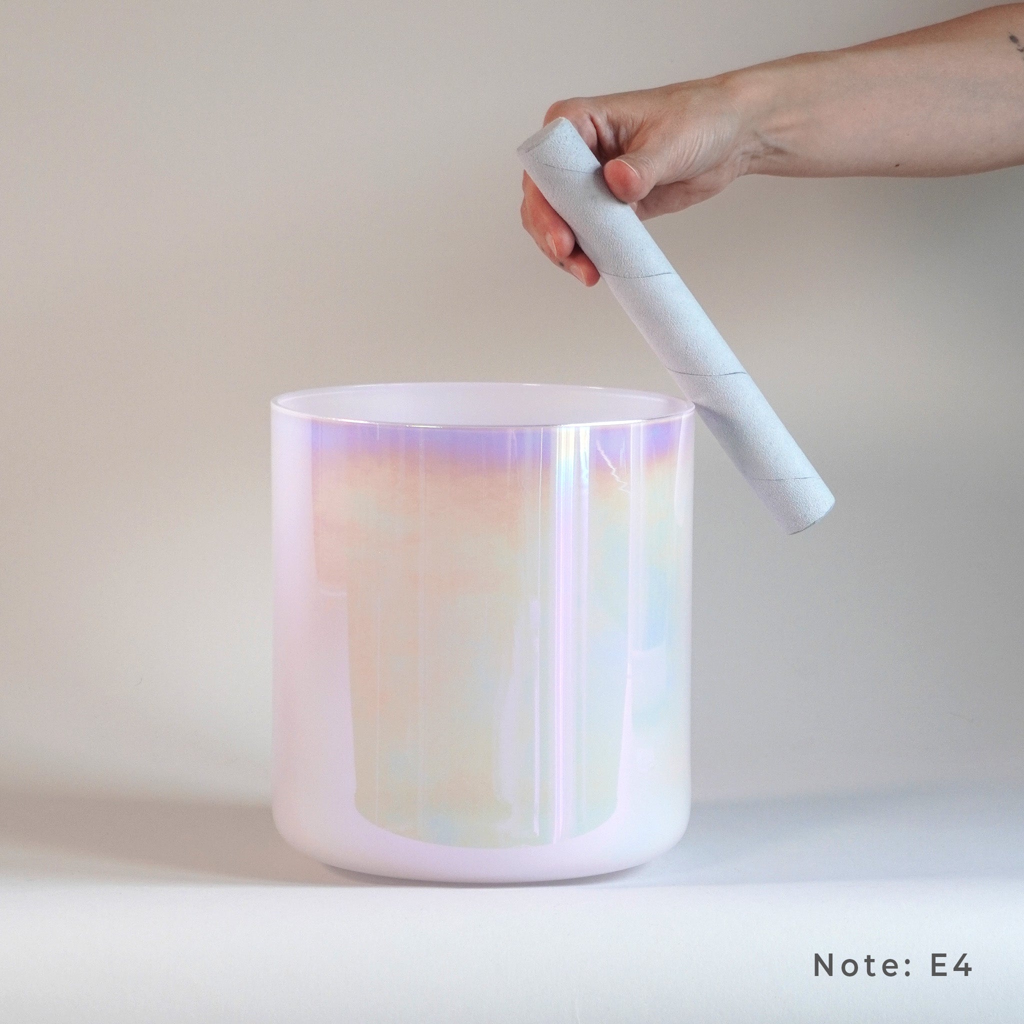 7” E-5 (4. Oktave) in 432&nbsp;Hz Kristallklangschale I Infinity Bowls®