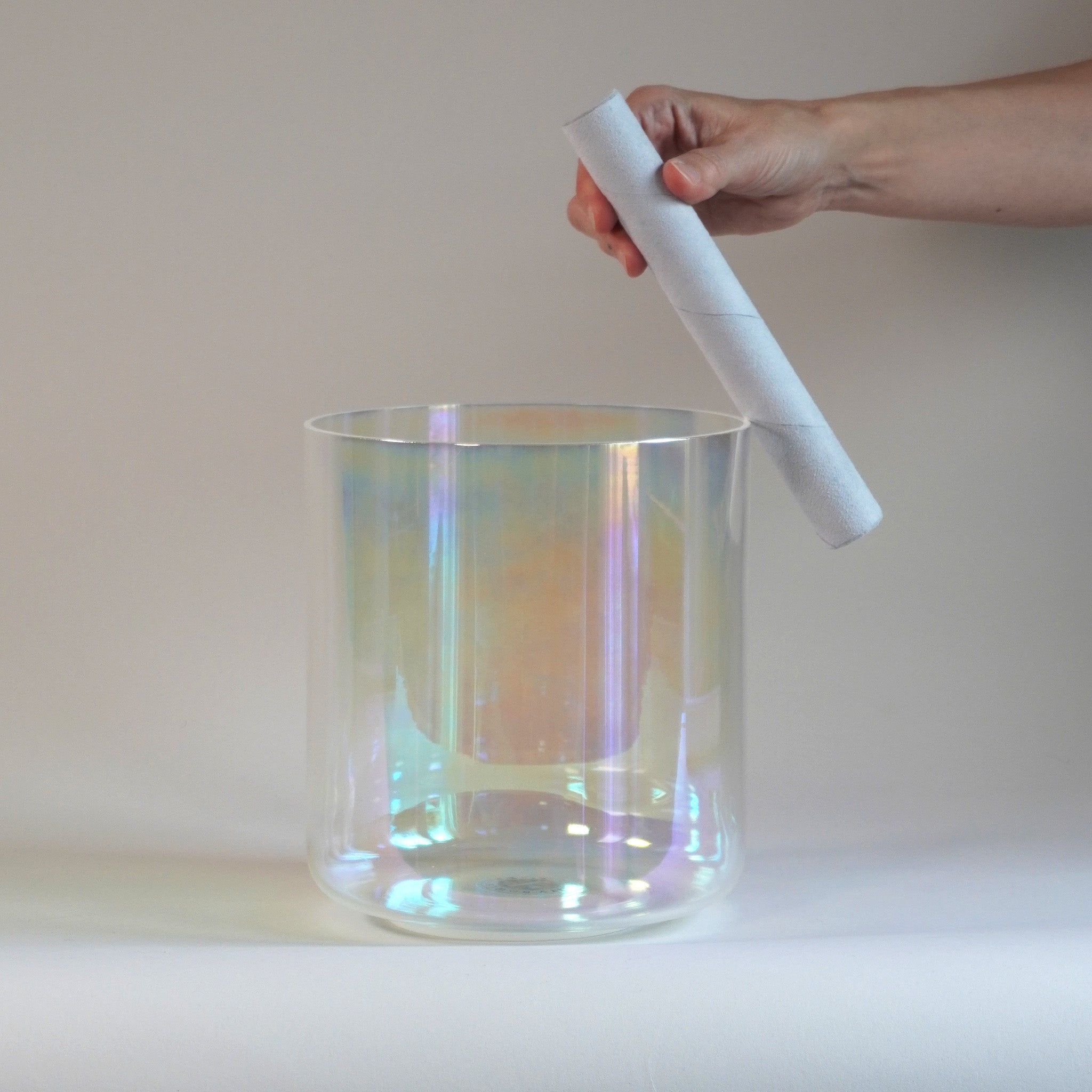 7” E-10 (4. Oktave) in 432&nbsp;Hz Kristallklangschale I Infinity Bowls®