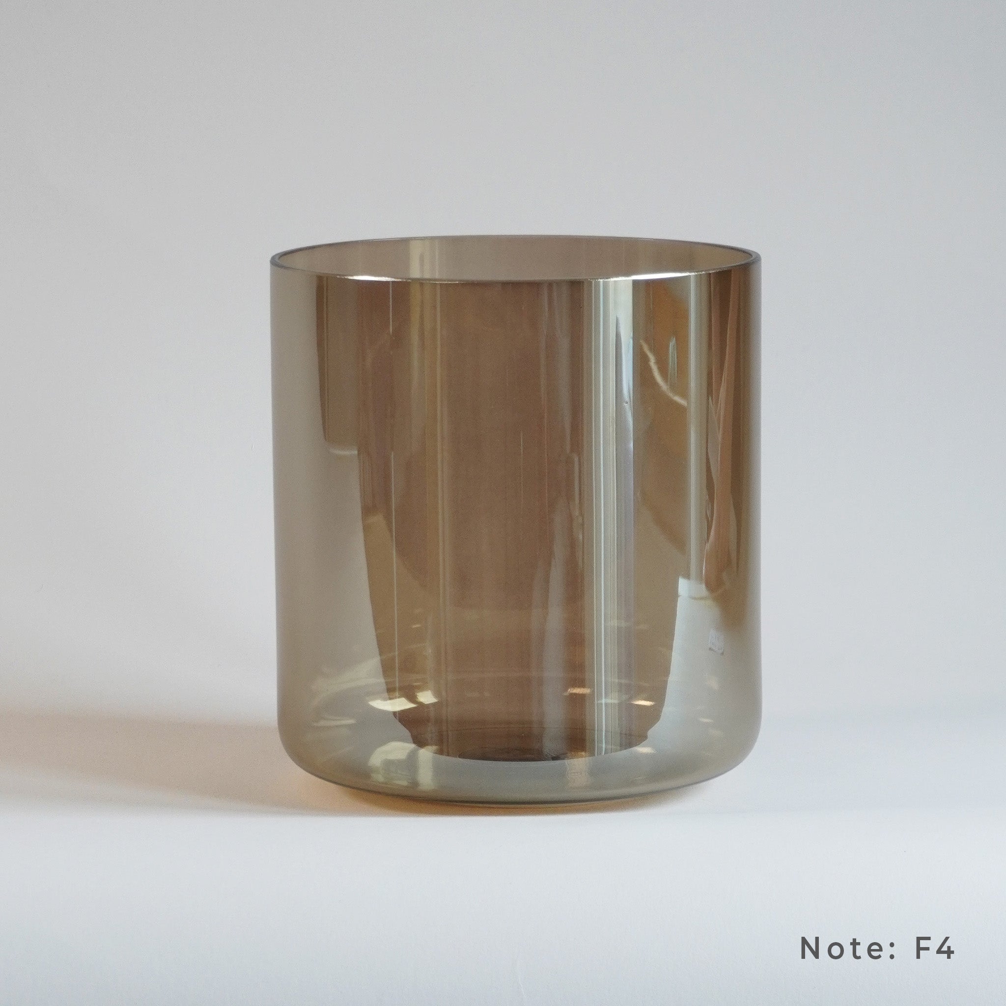 7” F-10 (4. Oktave) in 432&nbsp;Hz Kristallklangschale&nbsp;I Infinity Bowls®