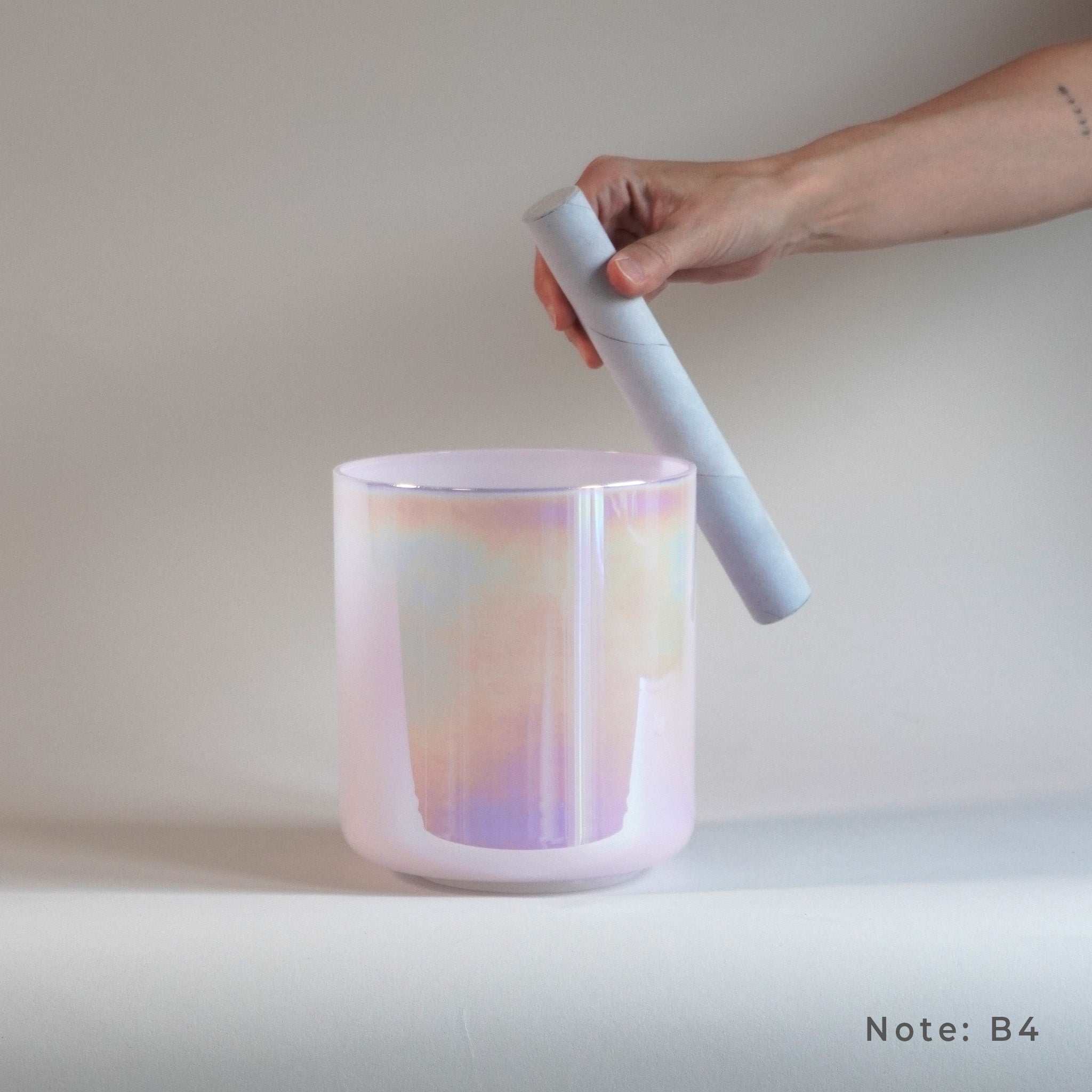 5,5” B-10 (4. Oktave) in 432&nbsp;Hz Kristallklangschale I Infinity Bowls®