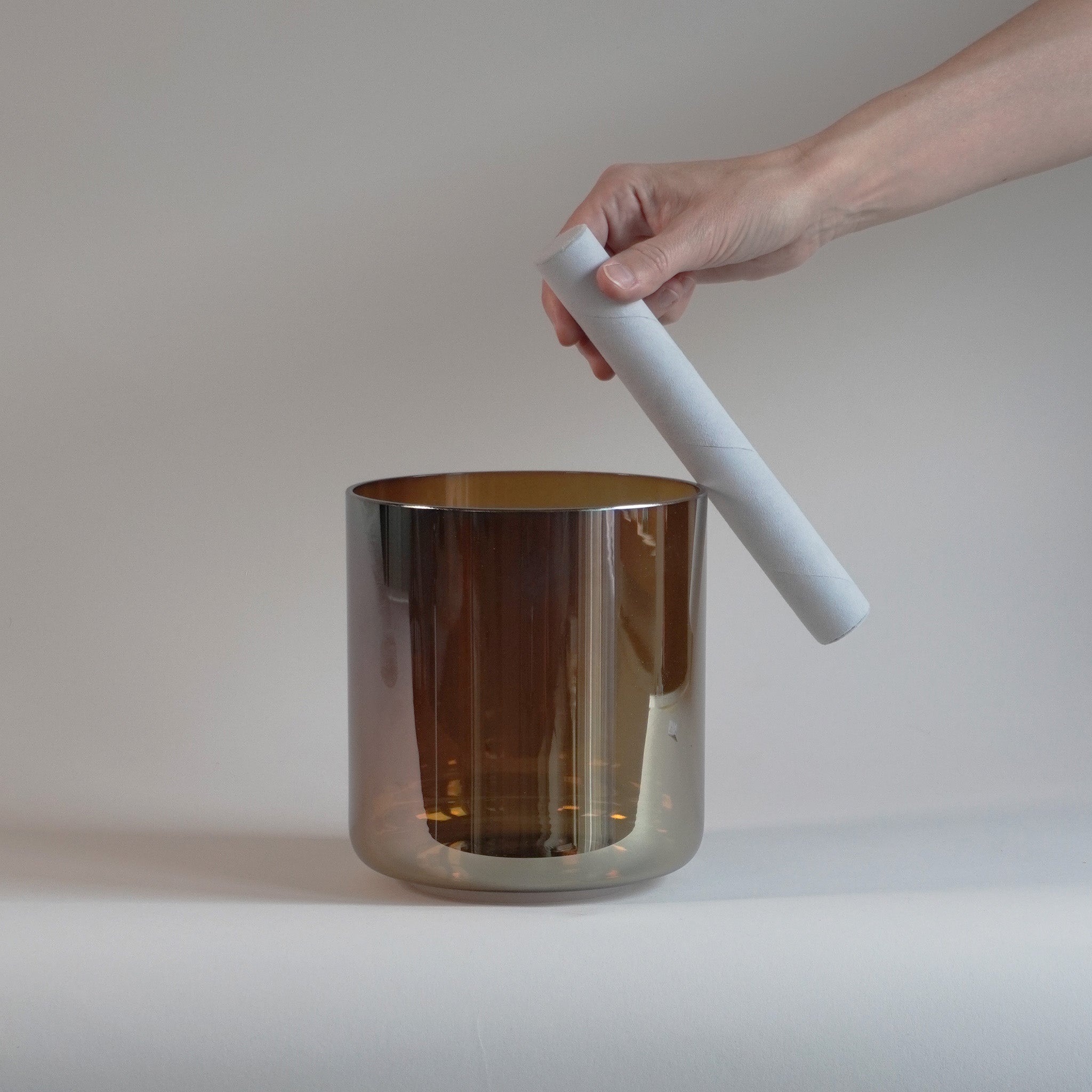 5,5” B0 (4. Oktave) in 432&nbsp;Hz Kristallklangschale I Infinity Bowls®