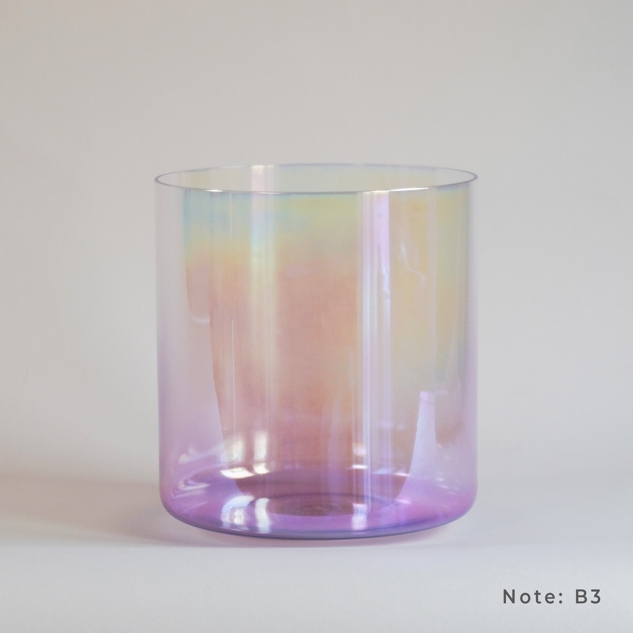 7” B-0 (3. Oktave) in 432&nbsp;Hz  Kristallklangschale I Infinity Bowls®