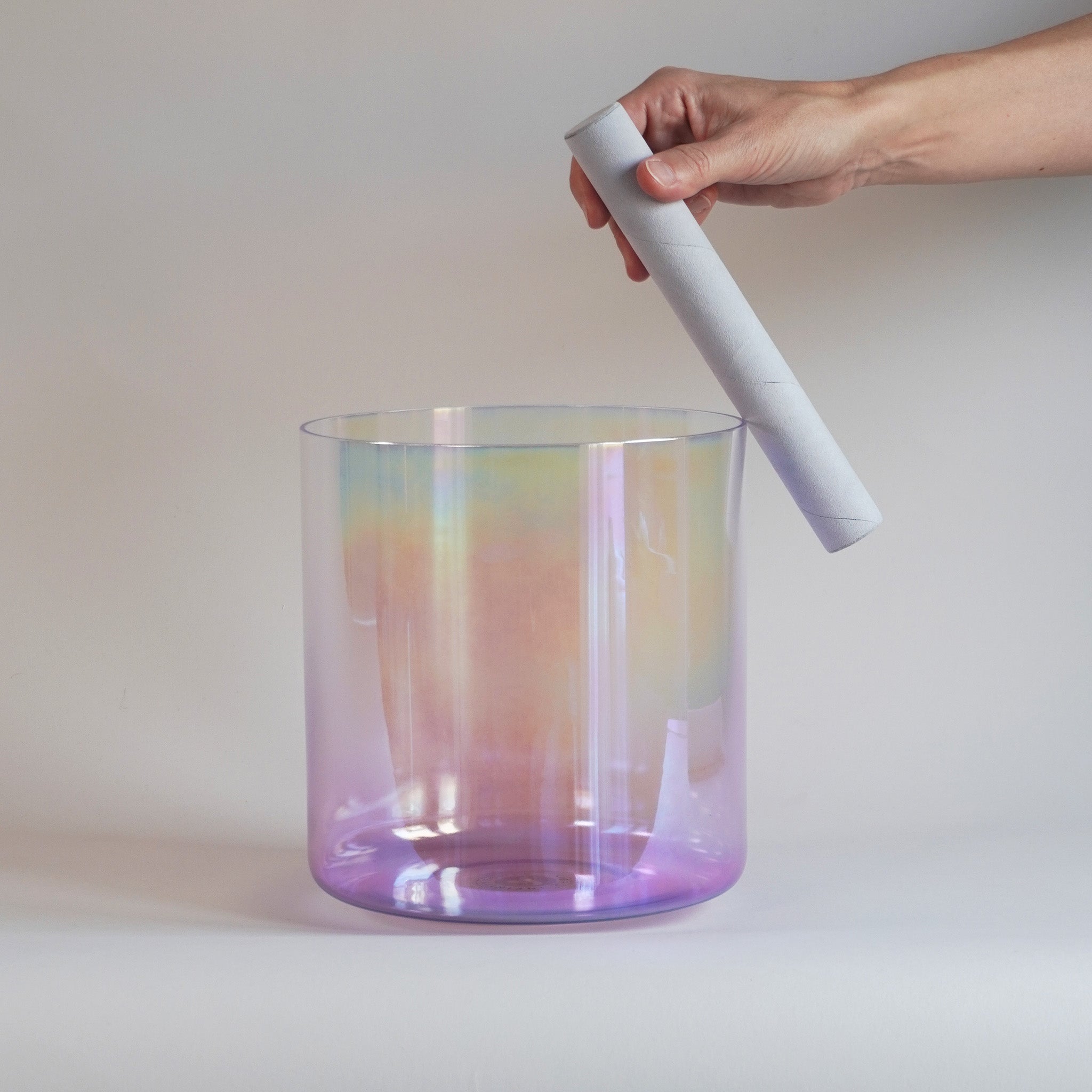 7” B-0 (3. Oktave) in 432&nbsp;Hz  Kristallklangschale I Infinity Bowls®