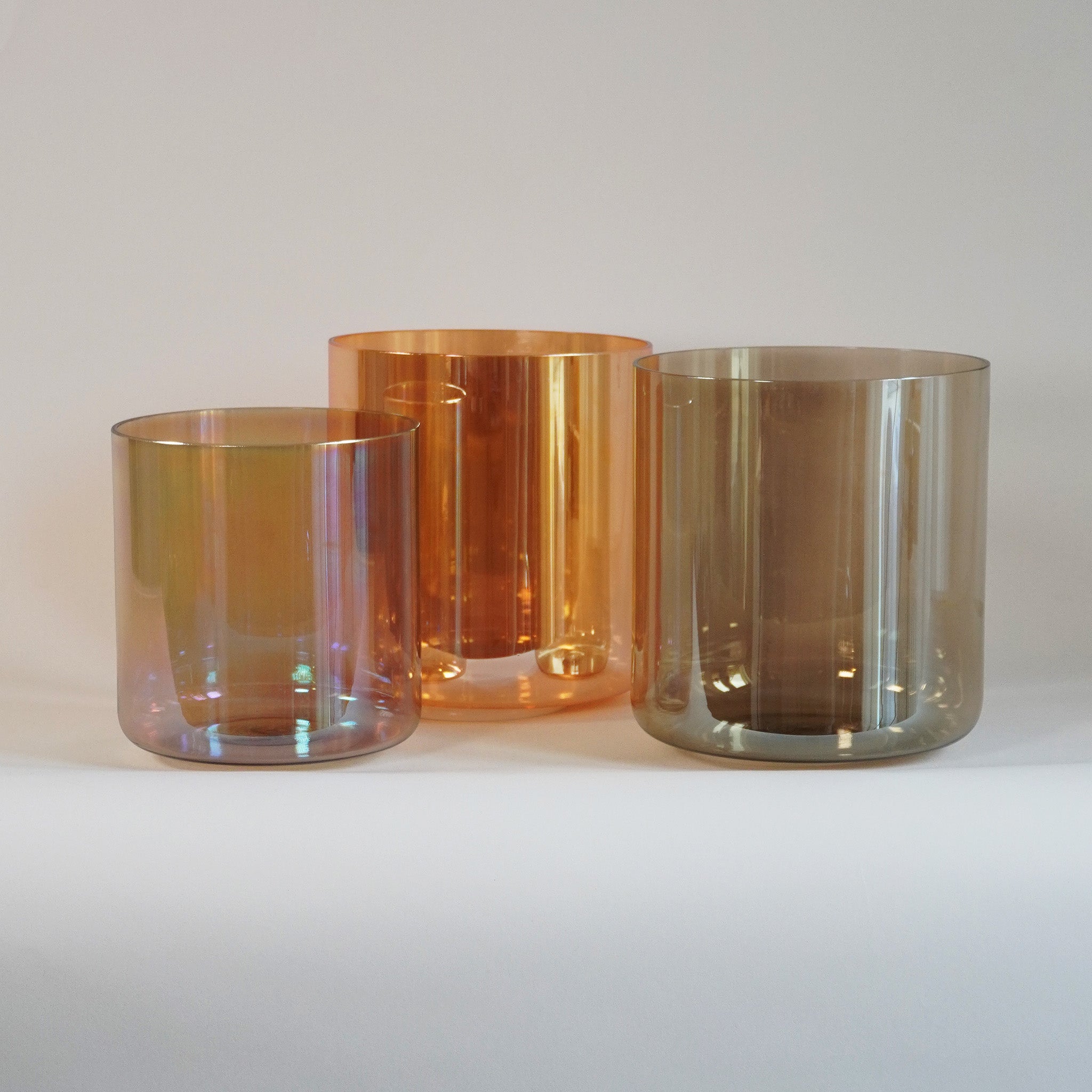 Kristallklangschalen-Set „Earth Harmony“ in 432 Hz I Infinity Bowls®