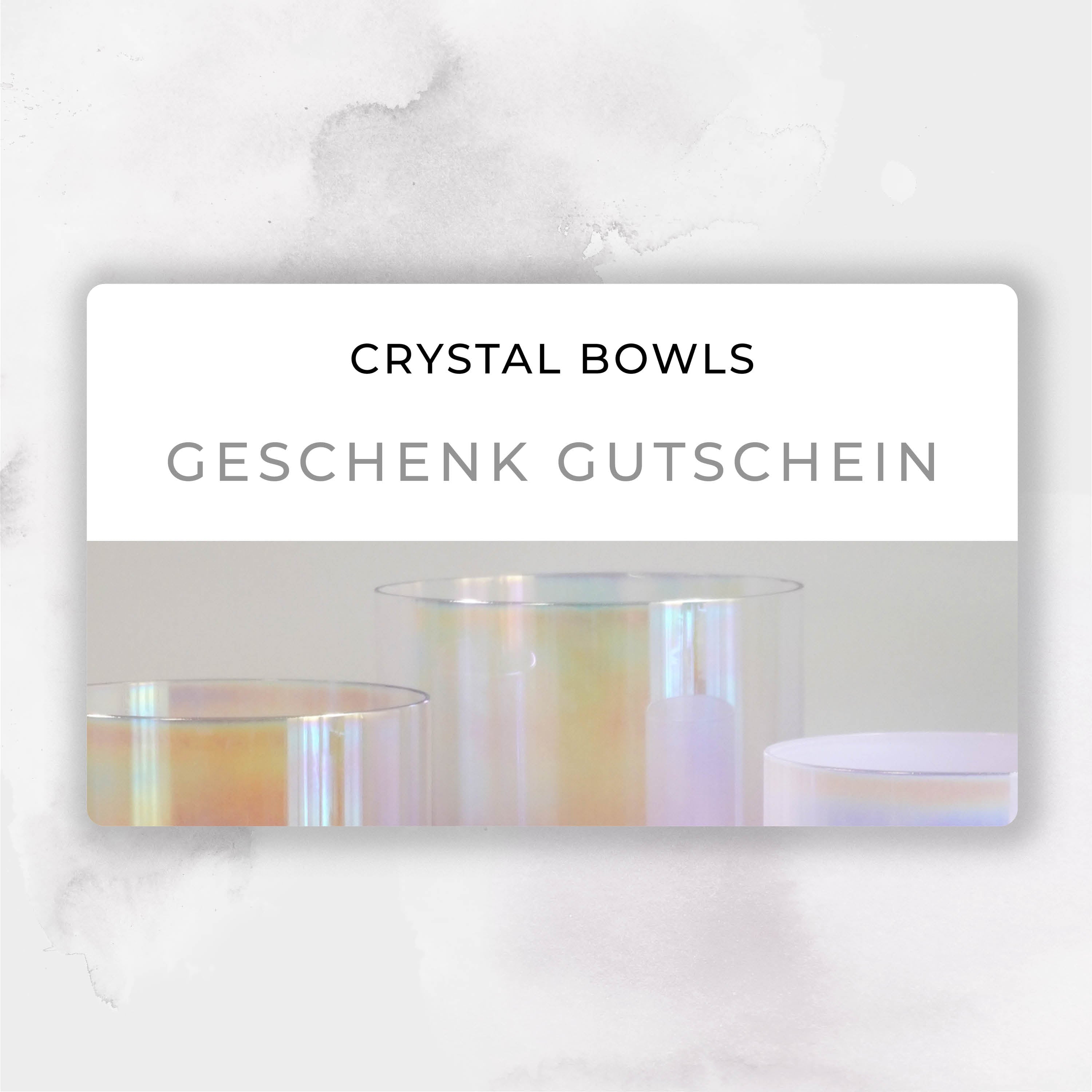 Crystal Bowl Gutschein